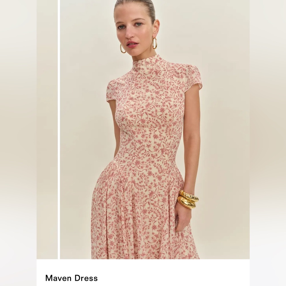 Reformation Maven Dress in Corinne
